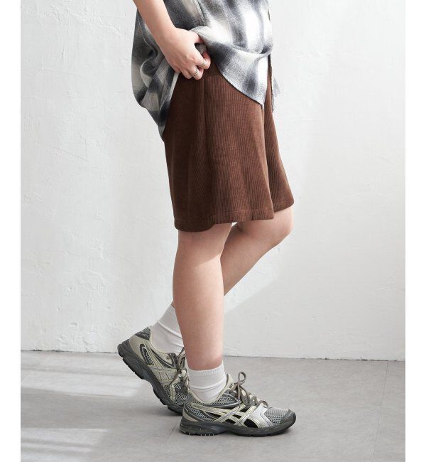 VENCE share style「コーデユロイ裏フリースハーフパンツ」|その他|