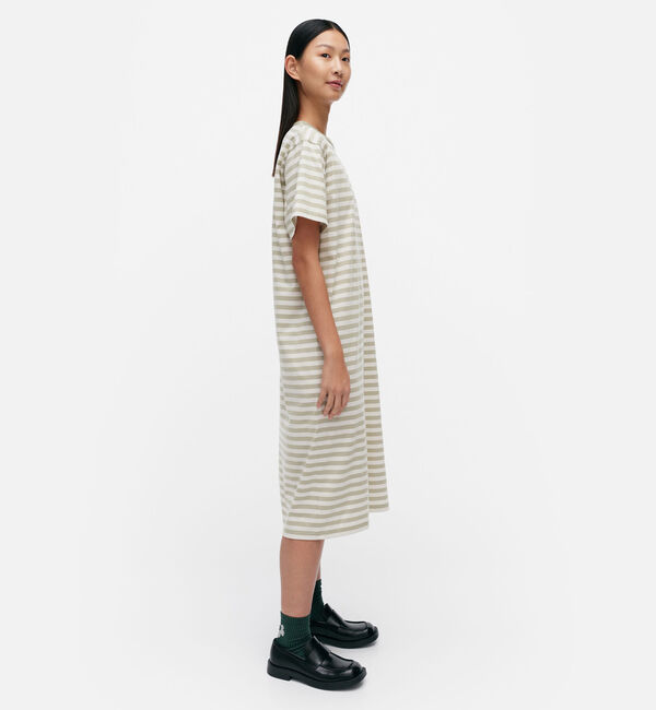 Marimekko「Tasaraita Oversized ワンピース」|ワンピース|