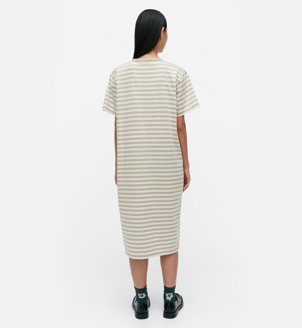 Marimekko「Tasaraita Oversized ワンピース」|ワンピース|