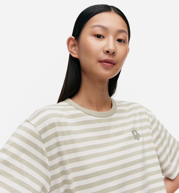 Marimekko「Tasaraita Oversized ワンピース」|ワンピース|
