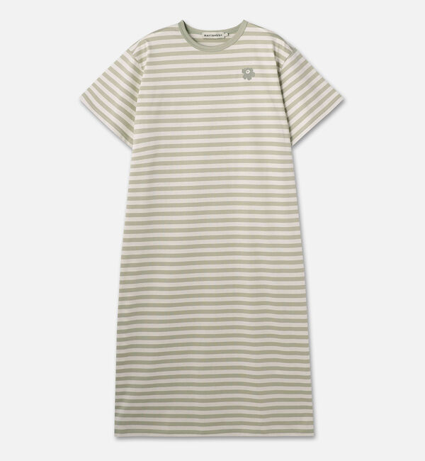 Marimekko「Tasaraita Oversized ワンピース」|ワンピース|