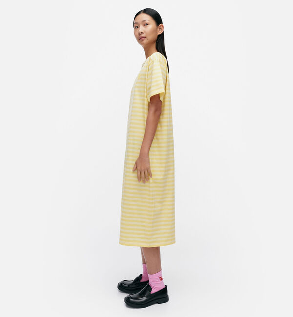 Marimekko「Tasaraita Oversized ワンピース」|ワンピース|