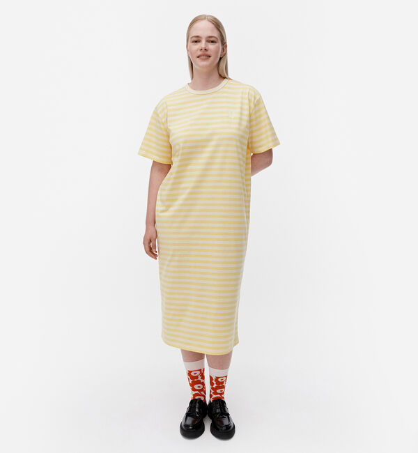 Marimekko「Tasaraita Oversized ワンピース」|ワンピース|