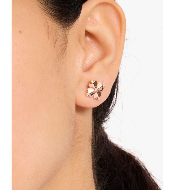 kate spade new york「レガシー ロゴ スペード フラワー ピアス」|ピアス|