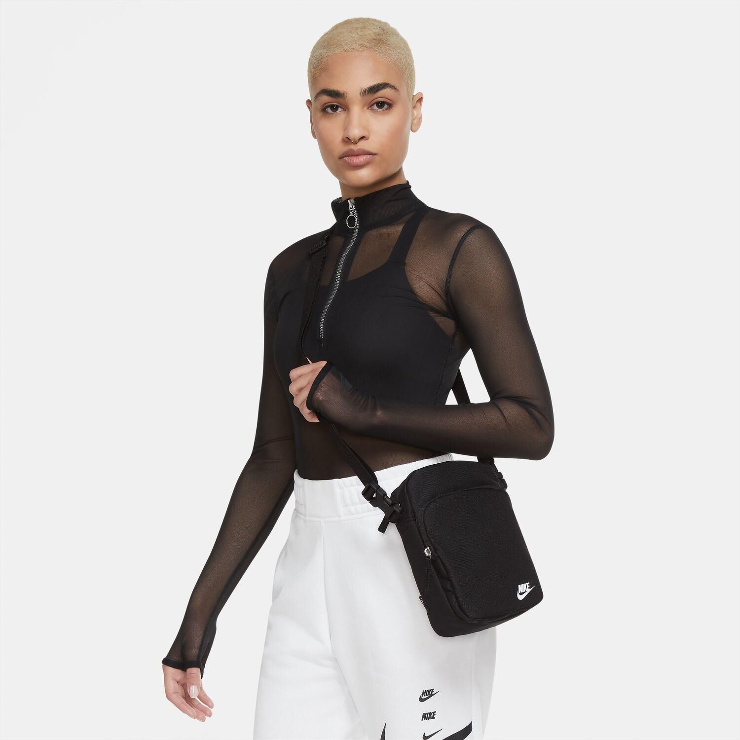 NIKE「【NIKE ｳｪｱ】U HERITAGE CROSSBODY」|リュック|ブラック