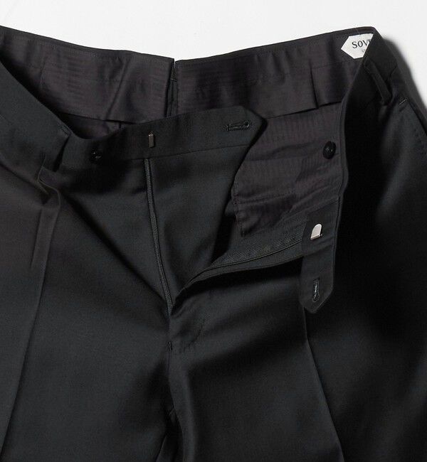 UNITED ARROWS「＜SOVEREIGN＞ブラック サージ シングル3ボタン スーツ REGULAR MODEL」|スーツ|