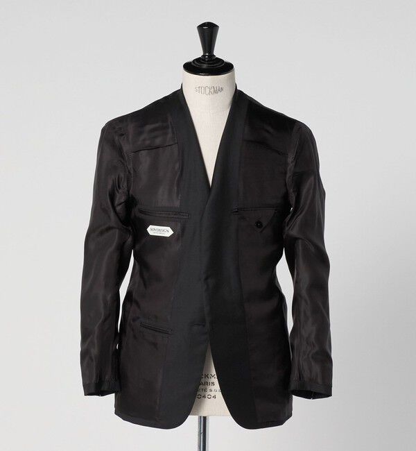 UNITED ARROWS「＜SOVEREIGN＞ブラック サージ シングル3ボタン スーツ REGULAR MODEL」|スーツ|