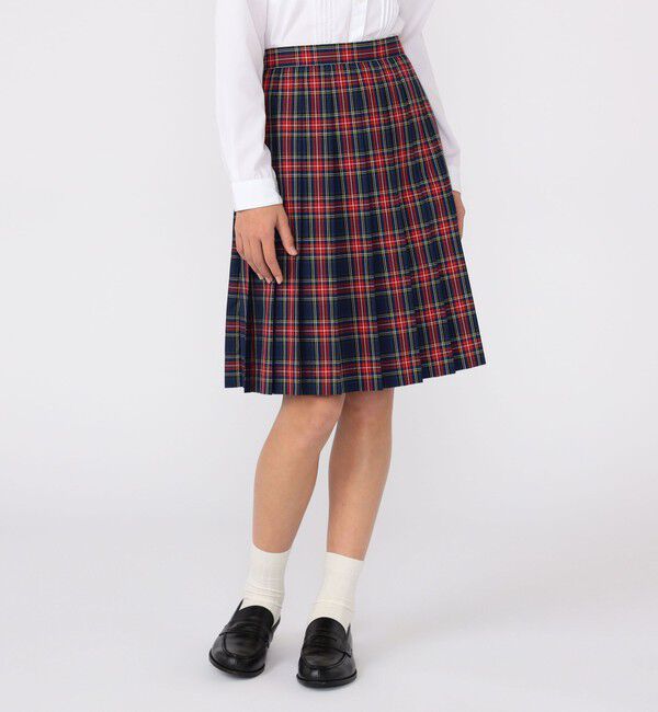 SHIPS KIDS「SHIPS KIDS:150～160cm / チェック プリーツ スカート」|スカート|