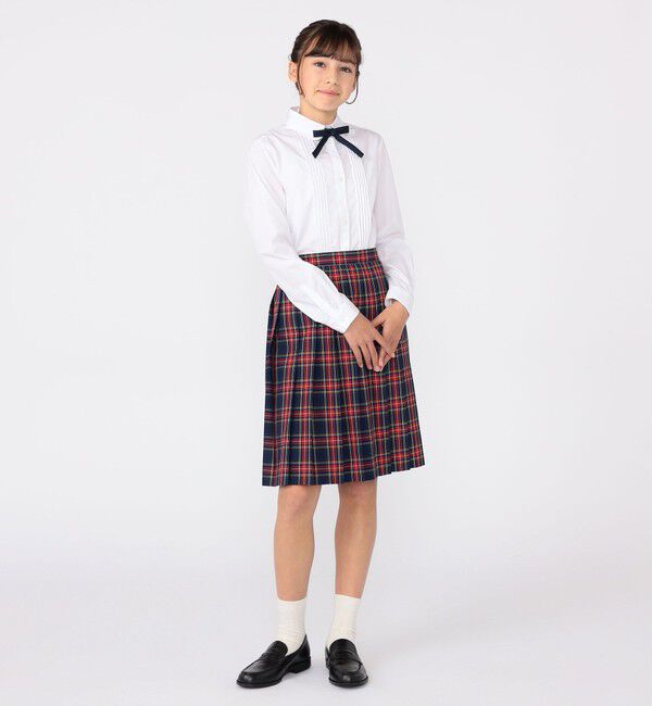 SHIPS KIDS「SHIPS KIDS:150～160cm / チェック プリーツ スカート」|スカート|