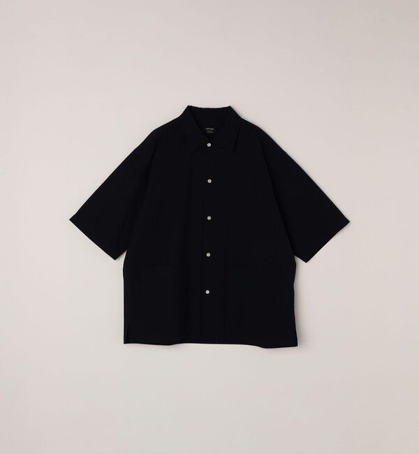 SHIPS any「SHIPS any:〈撥水/ストレッチ〉SOLOTEX(R) シアサッカー キャンプポケット シャツ」|シャツ・ブラウス|