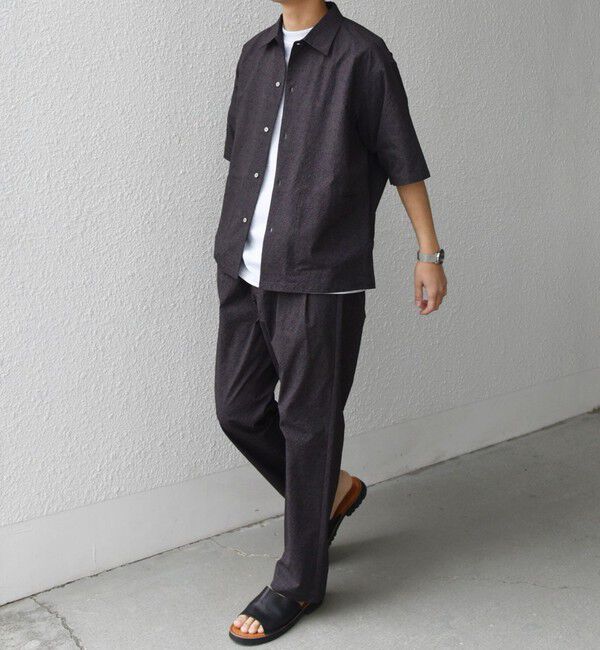 SHIPS any「SHIPS any:〈撥水/ストレッチ〉SOLOTEX(R) シアサッカー キャンプポケット シャツ」|シャツ・ブラウス|