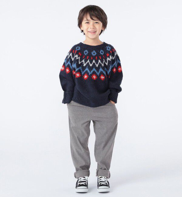 SHIPS KIDS「SHIPS KIDS:100～130cm /ワンダーシェイプ ストレッチ ウォーム パンツ」|その他|