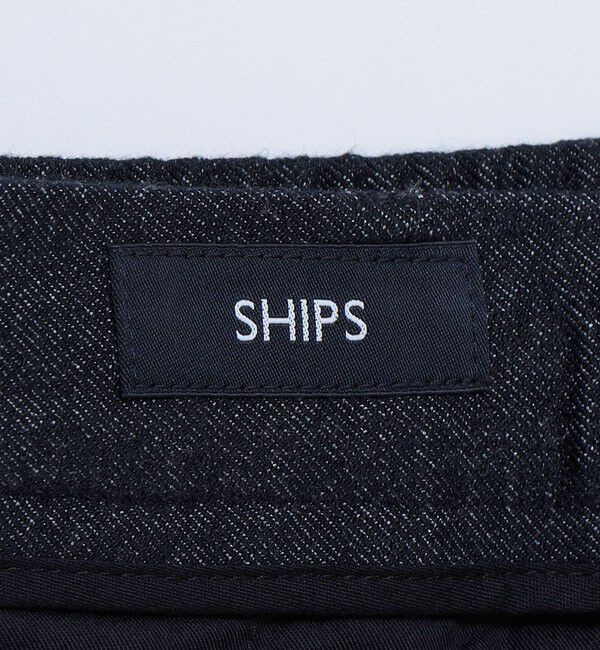 SHIPS「SHIPS: スリム ストレッチ ピンタック スラックス」|スラックス|