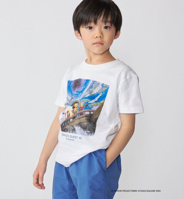 SHIPS KIDS「DQVIIR &times; SHIPS:100～140cm タイトルジャケット Tシャツ〈KIDS〉」|Tシャツ・カットソー|