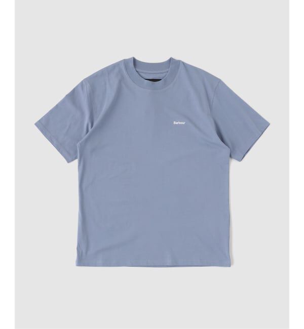 417 EDIFICE「Barbour / バブアー dalton logo os t-shirt」|Tシャツ・カットソー|ブルー A
