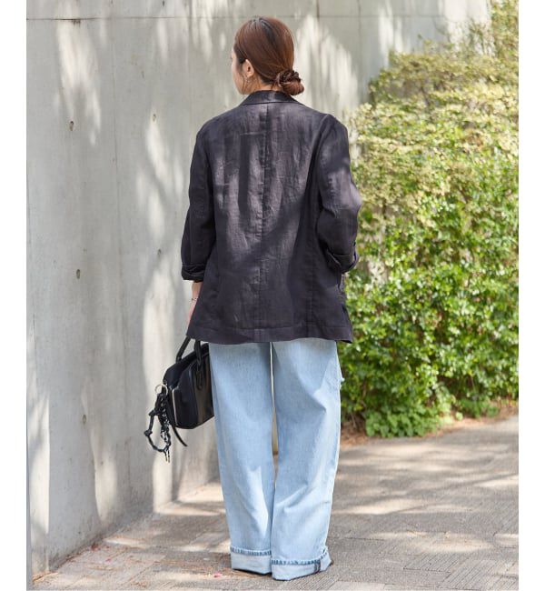 JOURNAL STANDARD「リネン SB-2B ジャケット」|テーラードジャケット|