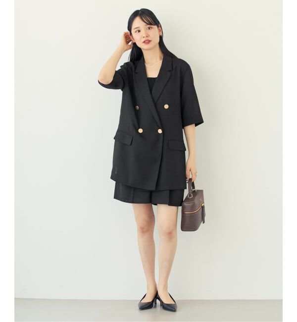 NOBLE「《予約・セットアップ対応》ドンゴロスフレアショートパンツ」|その他|