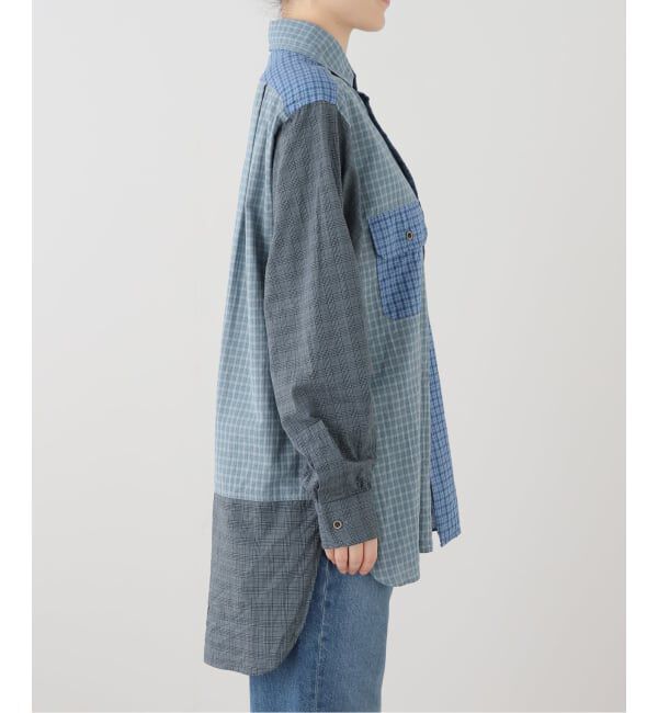 FRAMeWORK「Nigel Cabourn グランパシャツクレイジーパターンドビー」|シャツ・ブラウス|