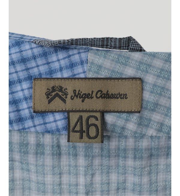 FRAMeWORK「Nigel Cabourn グランパシャツクレイジーパターンドビー」|シャツ・ブラウス|