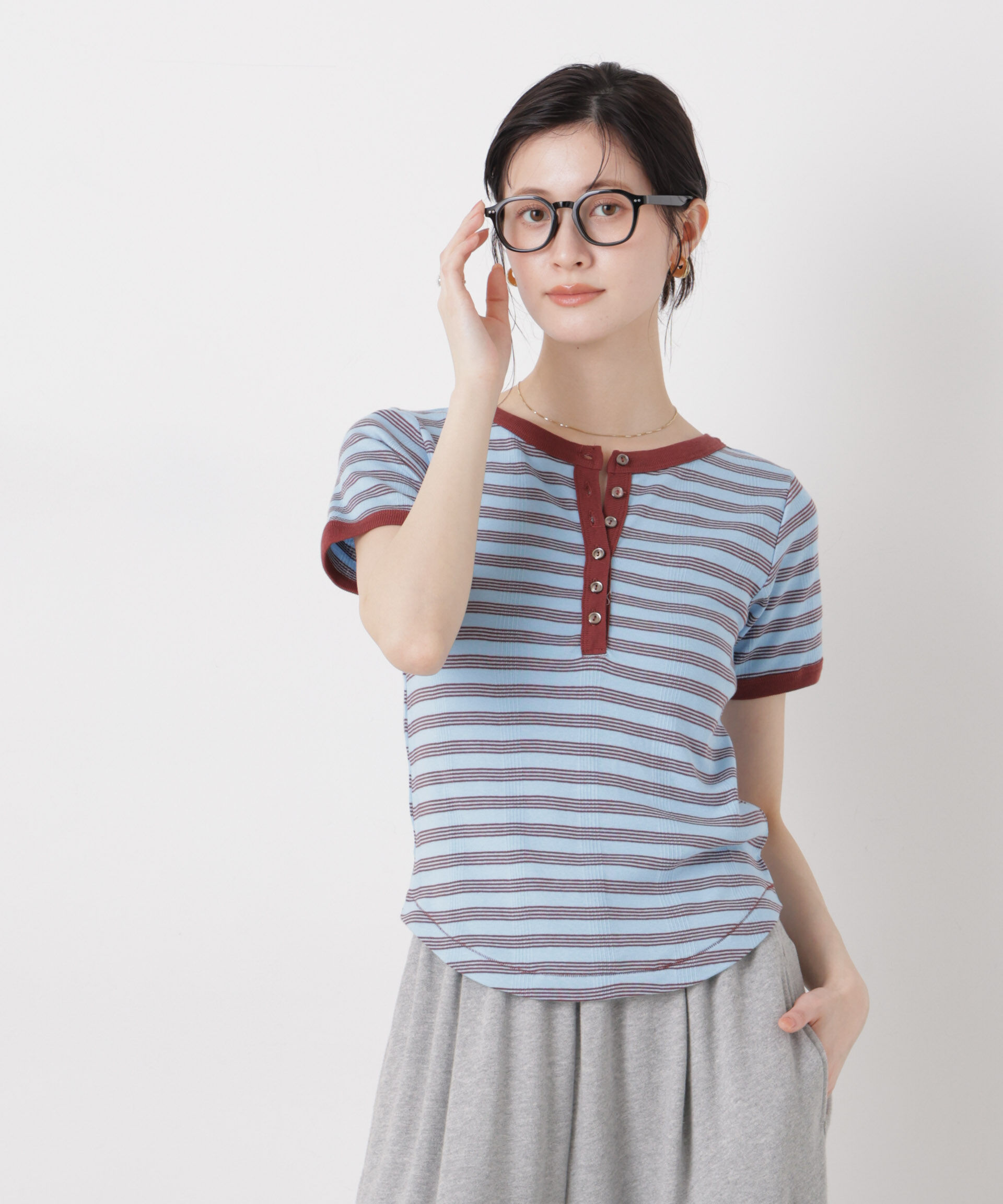 nano･universe「 Robert P. Miller/Prib Henly S/S tee」|Tシャツ・カットソー|