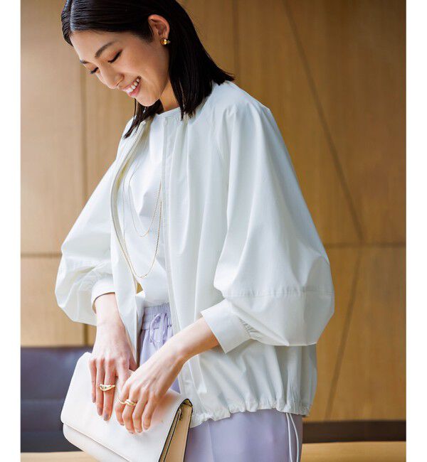 23区「【洗える/撥水加工】ナイロン2WAYストレッチ  ブルゾン」|その他|