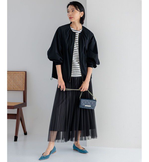 23区「【洗える/撥水加工】ナイロン2WAYストレッチ  ブルゾン」|その他|