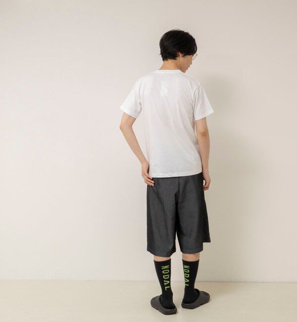 MAQWEL「【MAQWEL/マクウェル】ウォッシャブルRADIO Maqwel オープンエンドプリントTシャツ」|Tシャツ・カットソー|