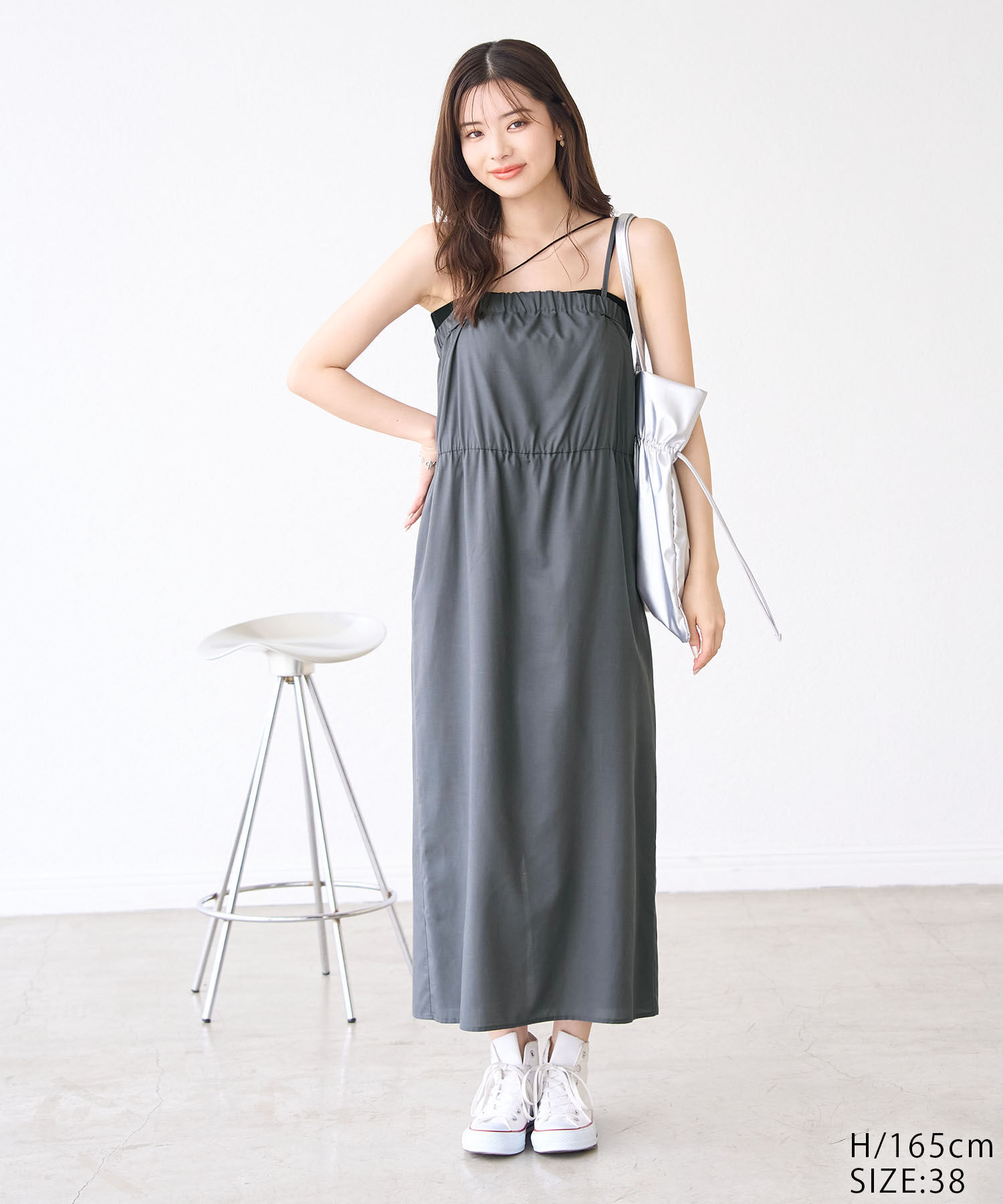 Rope&rsquo;Picnic「麻混キャミワンピース」|ワンピース|