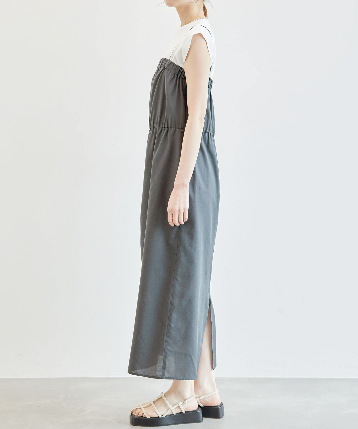 Rope&rsquo;Picnic「麻混キャミワンピース」|ワンピース|