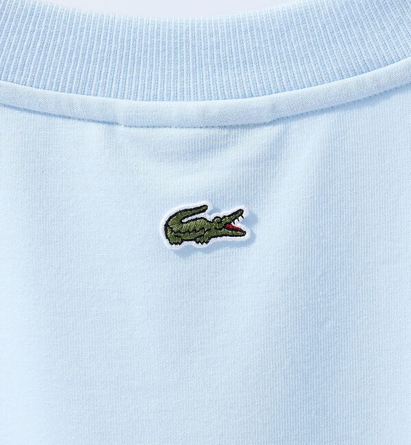 ABAHOUSE「【LACOSTE / ラコステ】オーバーサイズクロックエンブレムスウェットTシャ」|Tシャツ・カットソー|