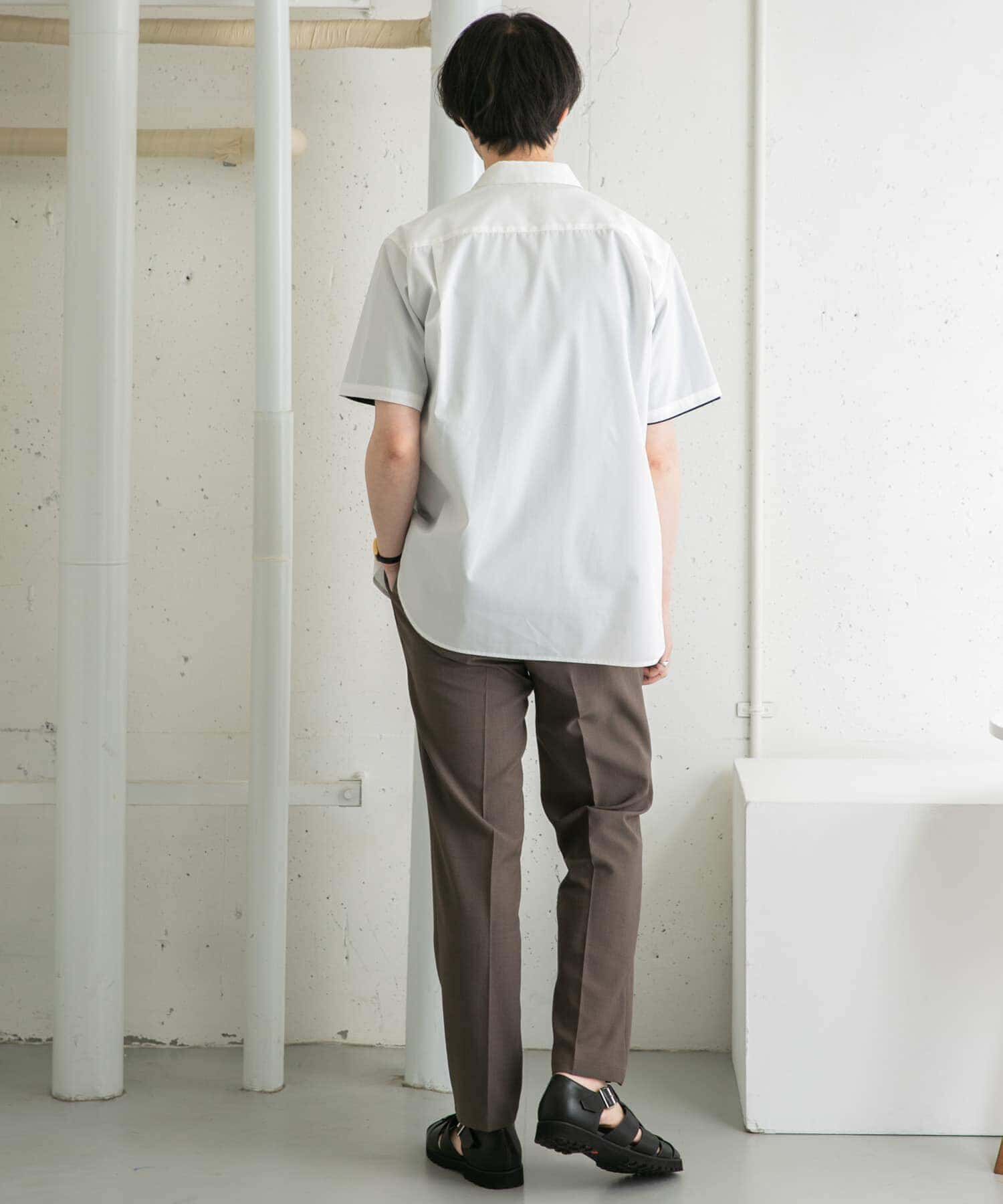 URBAN RESEARCH ROSSO「『防シワ/防臭』『XLサイズあり』ハイパフォーマンスブロード半袖シャツ」|シャツ・ブラウス|