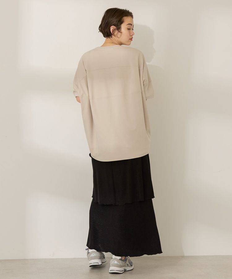 AMERICAN HOLIC「【WEB限定】UVカット+接触冷感 コクーンカットプルオーバー」|Tシャツ・カットソー|