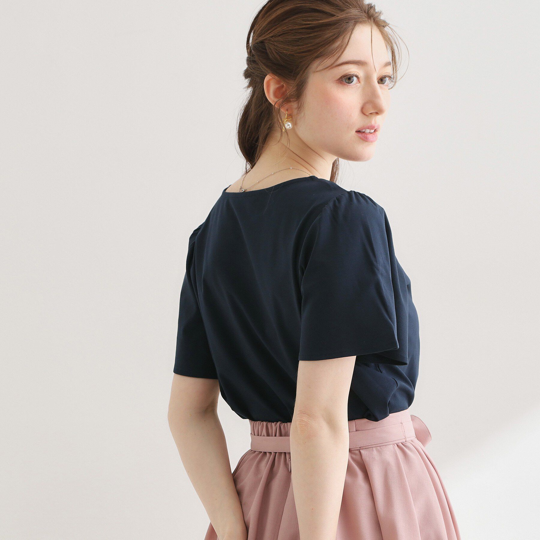 Couture broach「リボンプリントTシャツ」|Tシャツ・カットソー|