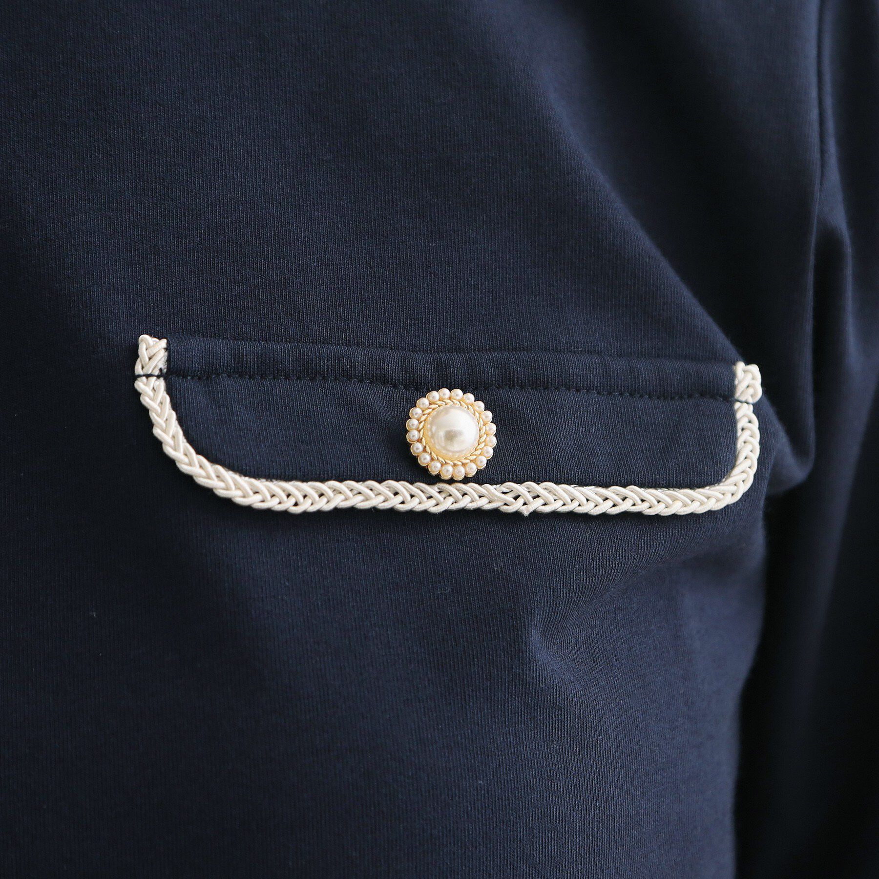 Couture broach「天竺リバーマリンコードTシャツ」|Tシャツ・カットソー|
