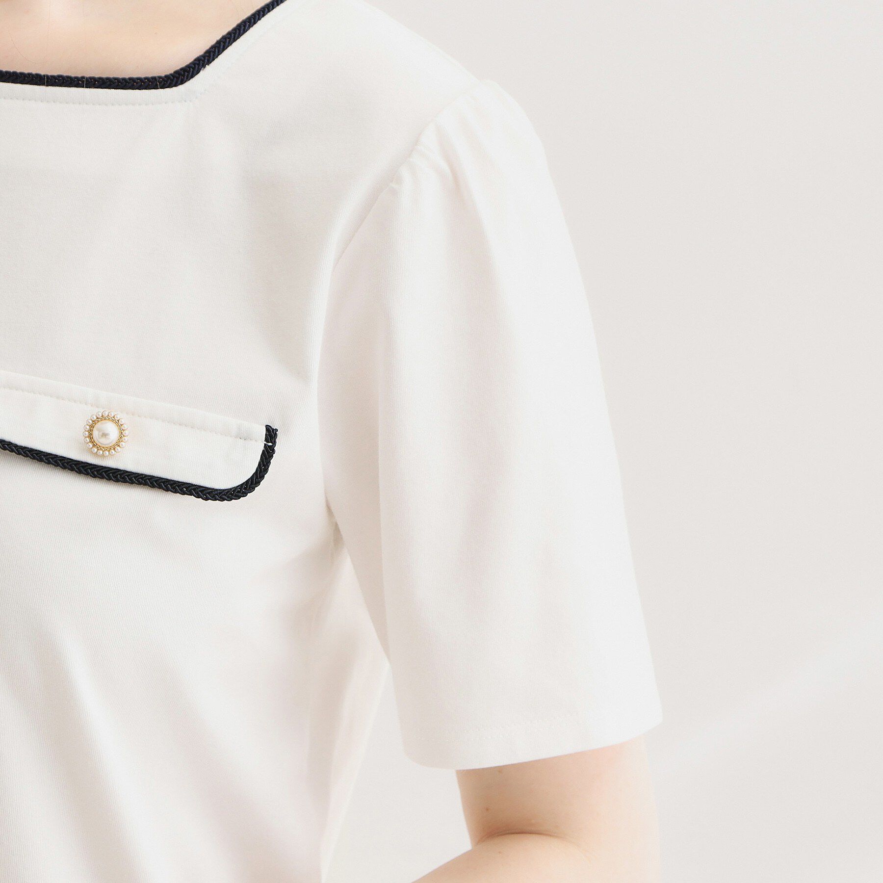 Couture broach「天竺リバーマリンコードTシャツ」|Tシャツ・カットソー|