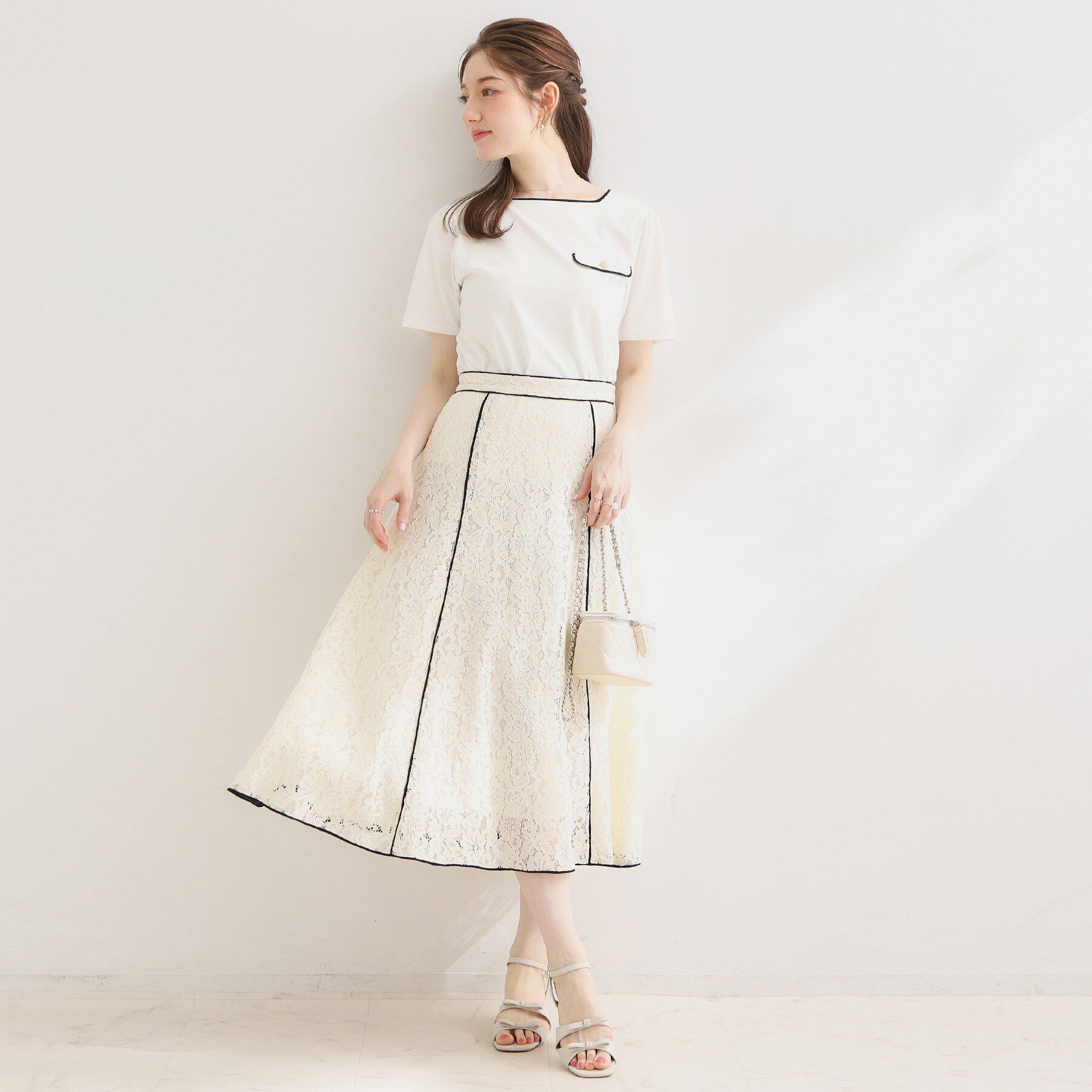 Couture broach「天竺リバーマリンコードTシャツ」|Tシャツ・カットソー|