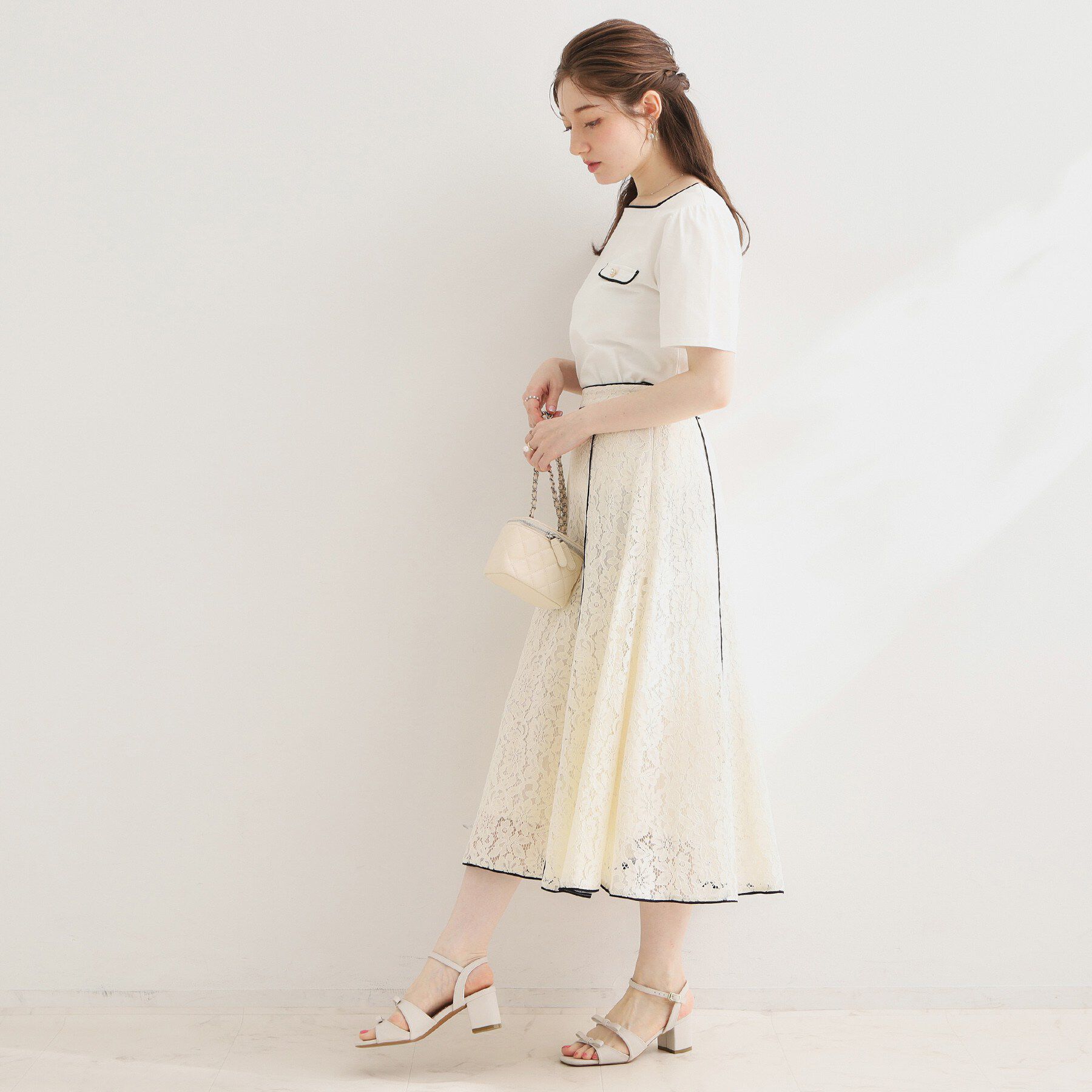 Couture broach「天竺リバーマリンコードTシャツ」|Tシャツ・カットソー|