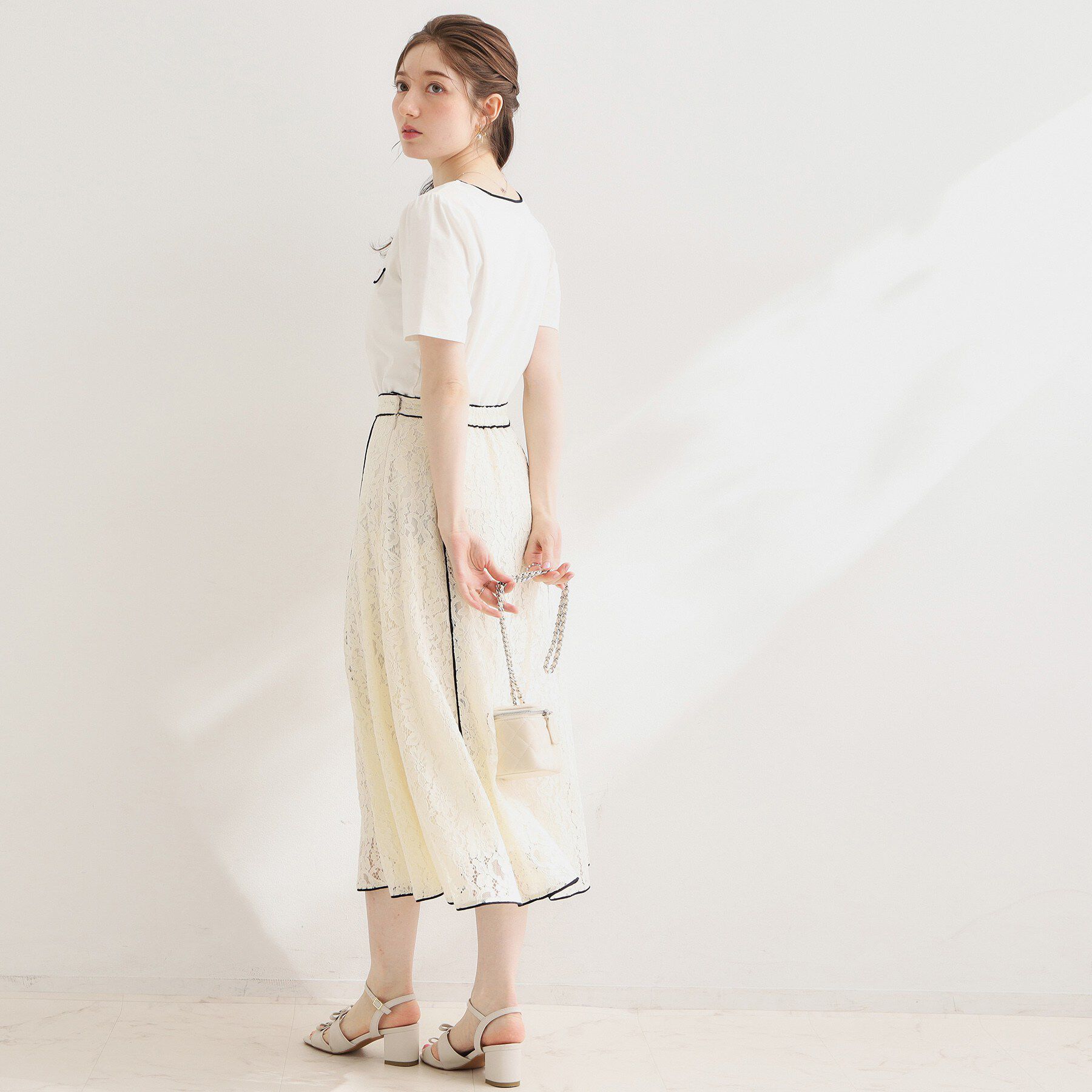 Couture broach「天竺リバーマリンコードTシャツ」|Tシャツ・カットソー|