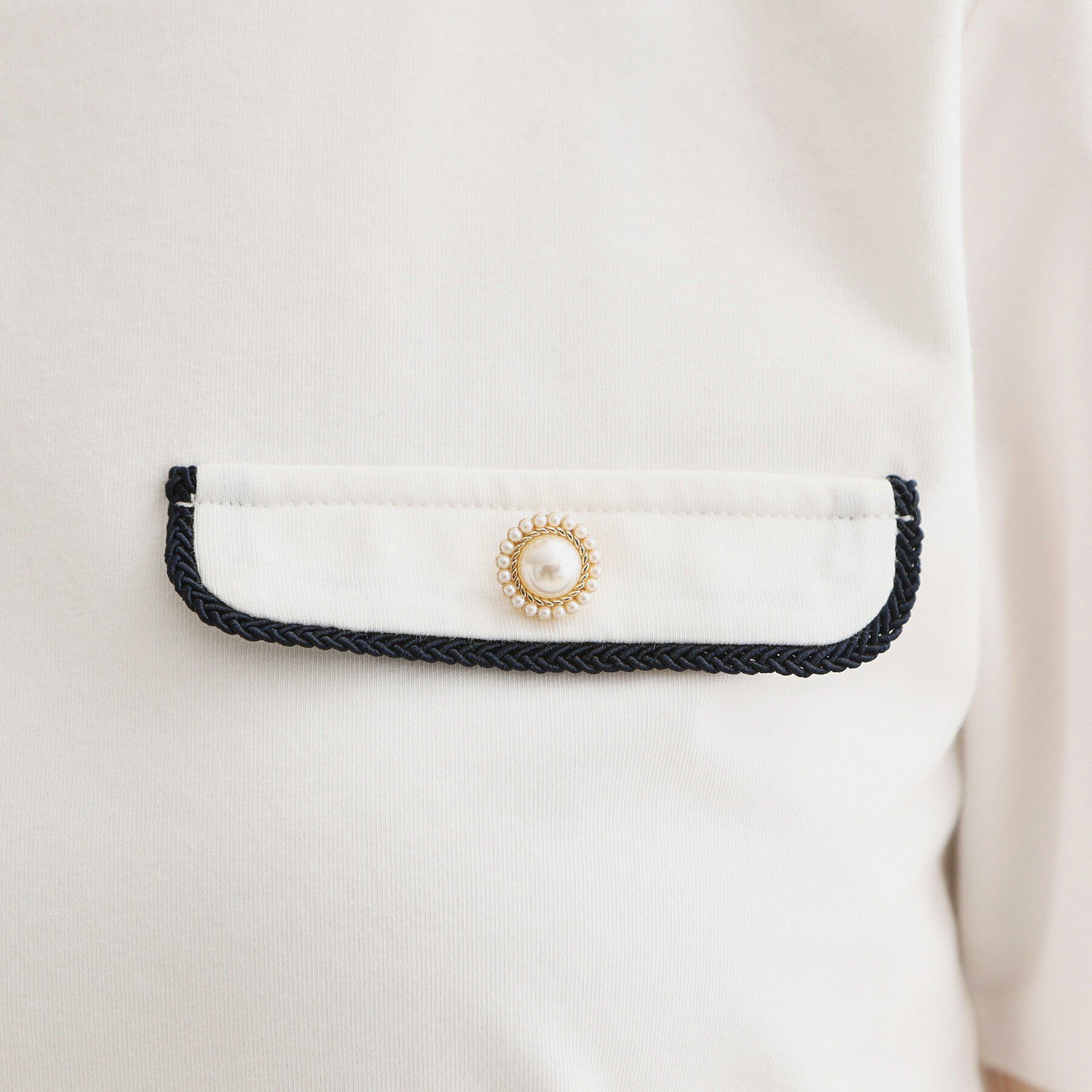 Couture broach「天竺リバーマリンコードTシャツ」|Tシャツ・カットソー|