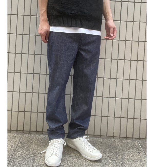 ikka「EASYSTRETCH イージーストレッチ チェック5P」|その他|