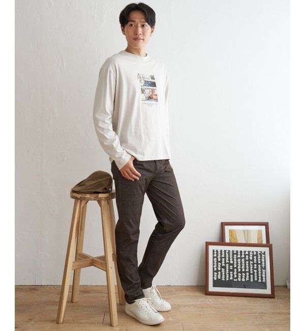 ikka「EASYSTRETCH イージーストレッチ チェック5P」|その他|