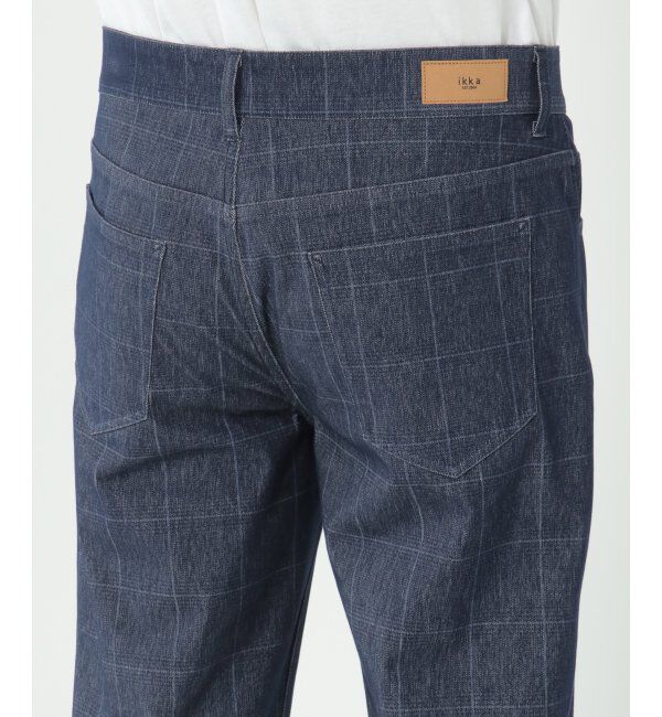 ikka「EASYSTRETCH イージーストレッチ チェック5P」|その他|