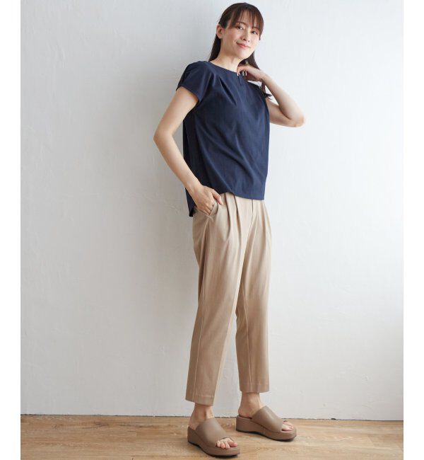 ikka「【接触冷感】ひやっとBeasyStretchパンツ」|その他|