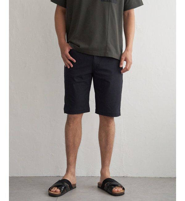 ikka「【接触冷感】GOKU楽パンツ EASY STRETCH 冷感5Pショート」|その他|ネイビーブルー