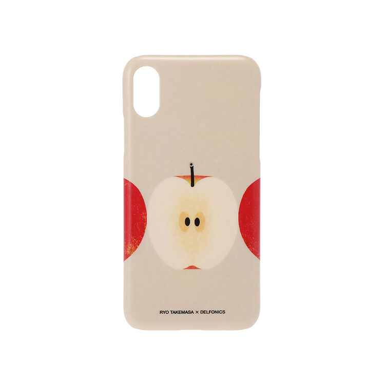 DELFONICS「Ryo Takemasa iPhone XSケース」|モバイルケース|A（リンゴ）
