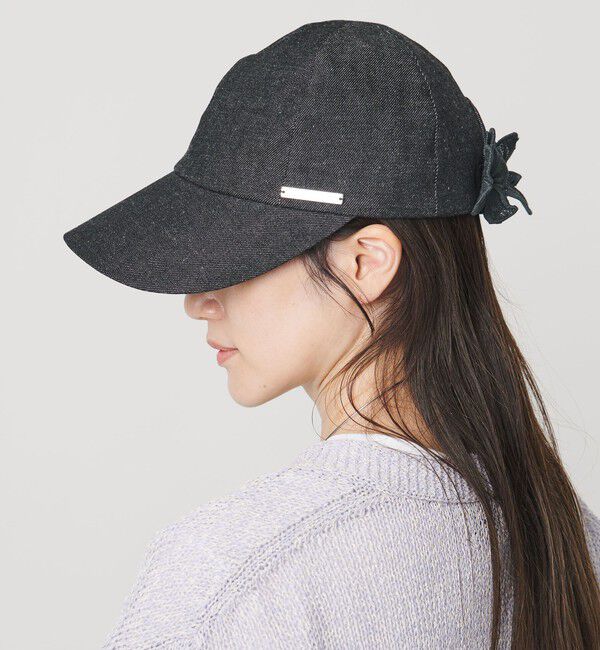 UNITED ARROWS「＜Athena New York＞ALICIA フラワー キャップ」|キャップ・キャスケット|