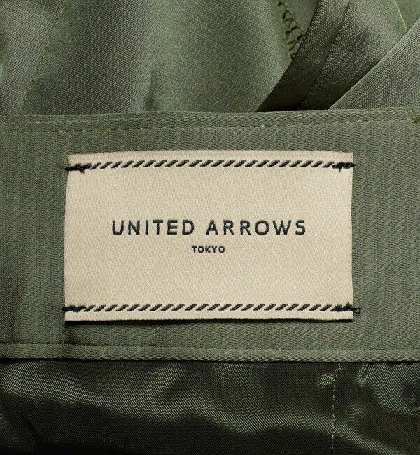 UNITED ARROWS「サテン クリーン ポケット パンツ ‐ウォッシャブル‐」|カーゴ|