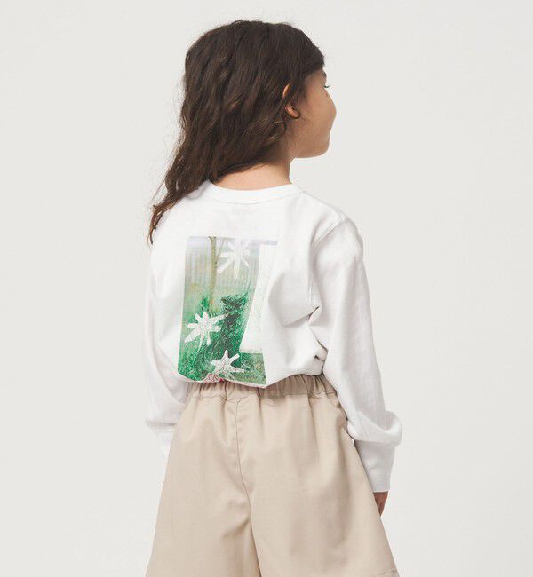 UNITED ARROWS green label relaxing「＜Pentel＞ロングスリーブTシャツ（ホワイト） / キッズ 100cm-130cm」|Tシャツ・カットソー|