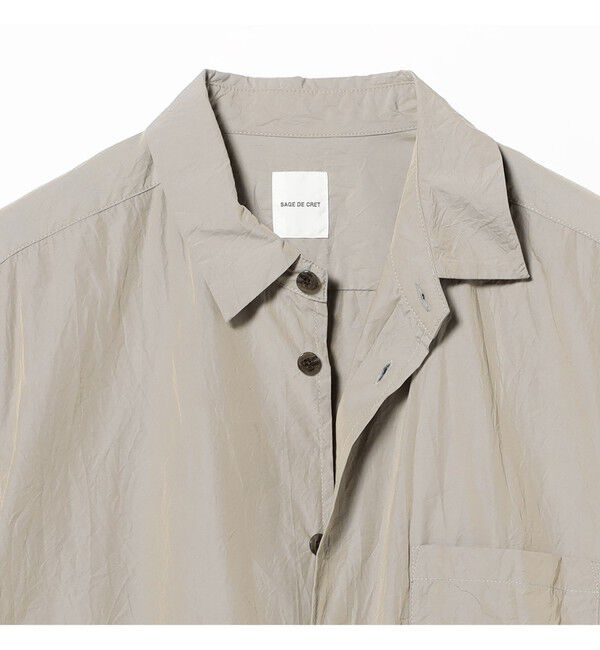 BEAMS PLUS「sage de cret / Short Sleeve Wide shirts」|シャツ・ブラウス|