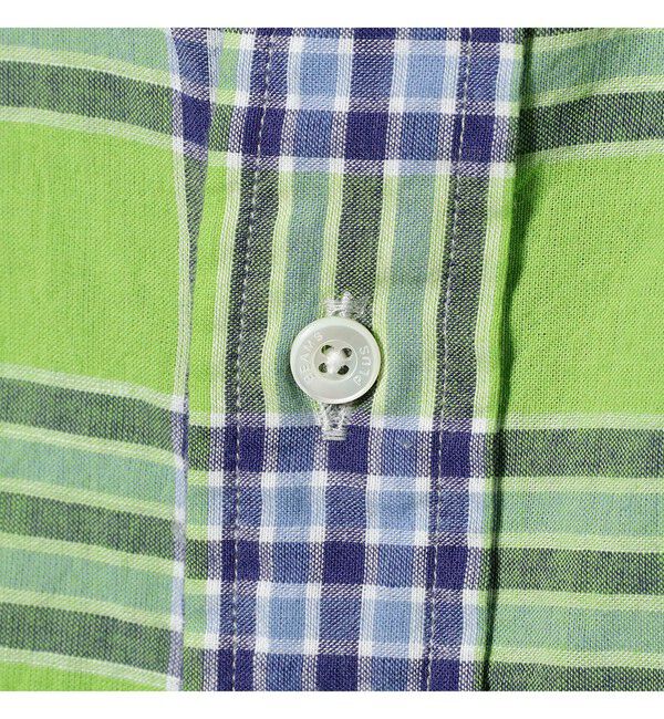 BEAMS PLUS「B.D. Classic-fit Super Madras」|シャツ・ブラウス|